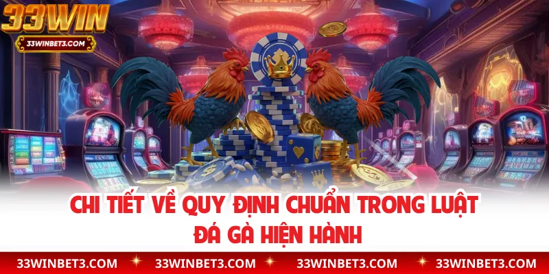 Chi tiết về quy định chuẩn trong luật đá gà hiện hành