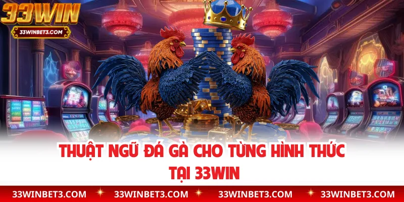 Thuật ngữ đá gà cho từng hình thức tại 33WIN